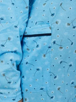 New Bawełniana nocna koszula damska z printem PLUS SIZE Piżamy|Plus Size