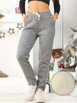 New Bawełniane spodnie dresowe damskie Spodnie Dresowe