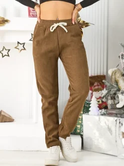 Clearance Bawełniane spodnie dresowe damskie Spodnie Dresowe