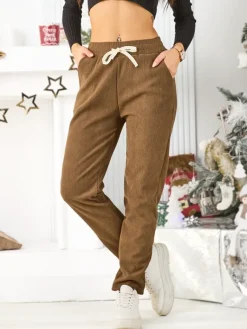 Clearance Bawełniane spodnie dresowe damskie Spodnie Dresowe