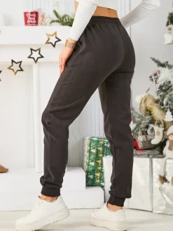 Clearance Bawełniane spodnie dresowe damskie Spodnie Dresowe