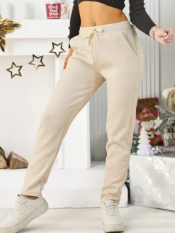Discount Bawełniane spodnie dresowe damskie Spodnie Dresowe