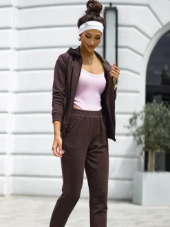 Bawełniany Damski komplet dresowy Casual Dres Damskie Komplety Damskie