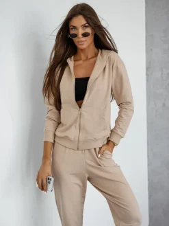 Sale Bawełniany Damski komplet dresowy Casual Dres Damskie Komplety Damskie