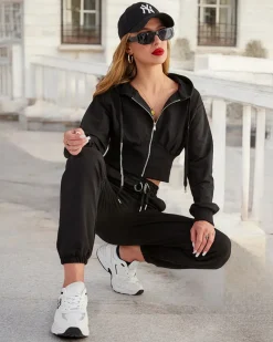 Best Bawełniany damski komplet dresowy Damskie Komplety Damskie