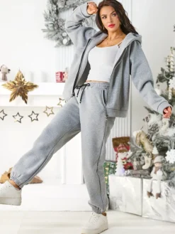 Bawełniany damski komplet dresowy Damskie Komplety Damskie