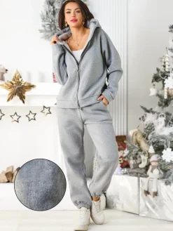 Bawełniany damski komplet dresowy Damskie Komplety Damskie