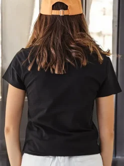 Discount Bawełniany damski t-shirt Flaming Love Bluzki / Koszule / Koszulki