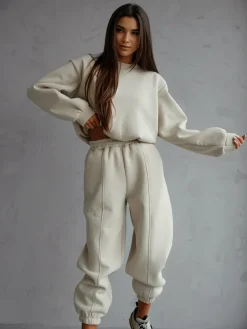 New Bawełniany damski komplet dresowy Damskie Komplety Damskie