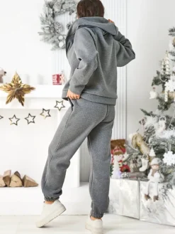 Clearance Bawełniany damski komplet dresowy Damskie Komplety Damskie