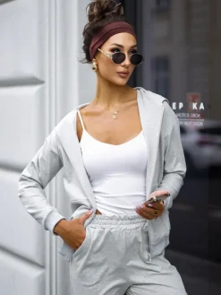 Outlet Bawełniany Damski komplet dresowy Casual Dres Damskie Komplety Damskie