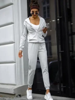 Outlet Bawełniany Damski komplet dresowy Casual Dres Damskie Komplety Damskie