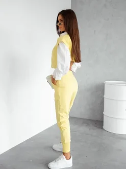 New Bawełniany damski komplet casualowy z krótkim rękawem Damskie Komplety Damskie