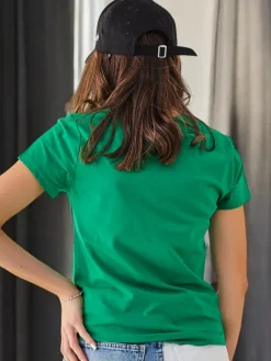 Sale Bawełniany damski t-shirt Combination Of Owality Bluzki / Koszule / Koszulki