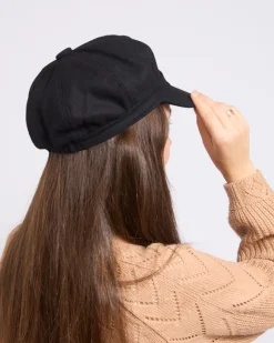 Outlet Beret damski z daszkiem Damskie Czapki I Kapelusze