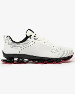 Sale Białe sportowe buty męskie Setorla Sportowe