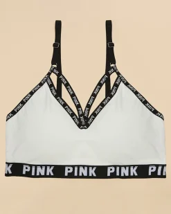 Hot sportowy stanik damski z napisami Sportowe