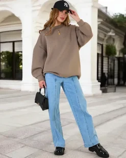 Best Bluza damska oversize Bluzy