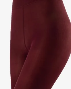 Bordowe ciepłe rajstopy damskie 1200 DEN Rajstopy