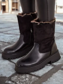 Online Botki damskie Zolie Botki Z Delikatnym Ociepleniem
