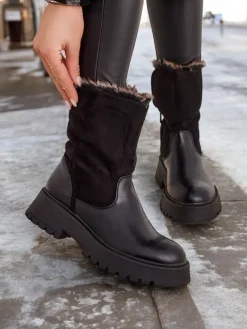 Online Botki damskie Zolie Botki Z Delikatnym Ociepleniem