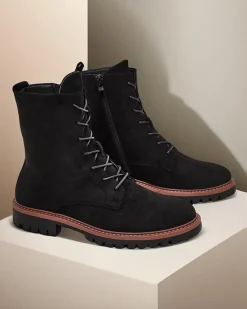 Discount Botki damskie sznurowane Gosop Botki Z Delikatnym Ociepleniem|Botki Sznurowane