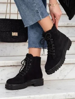 Discount Botki damskie sznurowane Vesot Trapery|Workery