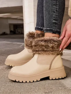 Outlet Botki damskie Zolie Botki Z Delikatnym Ociepleniem