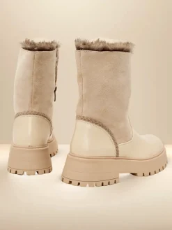 Outlet Botki damskie Zolie Botki Z Delikatnym Ociepleniem