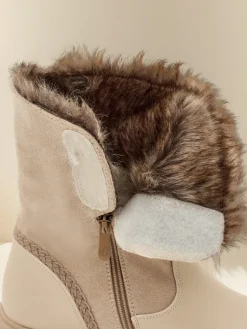 Outlet Botki damskie Zolie Botki Z Delikatnym Ociepleniem