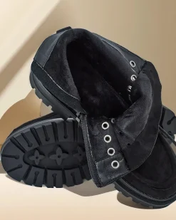 Best Botki damskie sznurowane Rullose Botki Z Delikatnym Ociepleniem|Botki Sznurowane