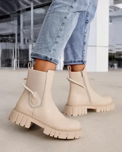 Discount Botki damskie Sollor Botki Z Delikatnym Ociepleniem|Botki Na Platformie