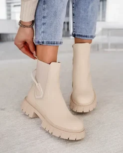 Discount Botki damskie Sollor Botki Z Delikatnym Ociepleniem|Botki Na Platformie