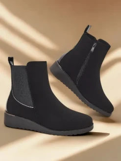 Discount Botki damskie Teniowi Botki Z Delikatnym Ociepleniem|Nowość