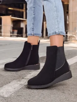 Discount Botki damskie Teniowi Botki Z Delikatnym Ociepleniem|Nowość