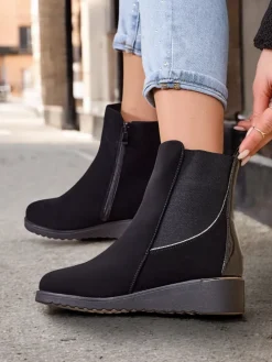 Discount Botki damskie Teniowi Botki Z Delikatnym Ociepleniem|Nowość