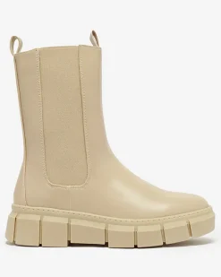 Discount Botki damskie na platformie w kolorze m Couell Botki Z Delikatnym Ociepleniem|Botki Na Platformie