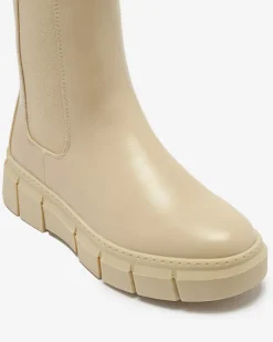 Discount Botki damskie na platformie w kolorze m Couell Botki Z Delikatnym Ociepleniem|Botki Na Platformie