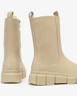 Discount Botki damskie na platformie w kolorze m Couell Botki Z Delikatnym Ociepleniem|Botki Na Platformie