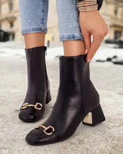 Sale Botki damskie na słupku Rozuli Botki Na Słupku|Nowość