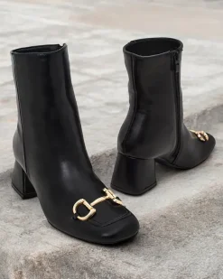 Sale Botki damskie na słupku Rozuli Botki Na Słupku|Nowość