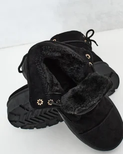 Online Botki damskie sznurowane Woruces Śniegowce|Botki Z Delikatnym Ociepleniem