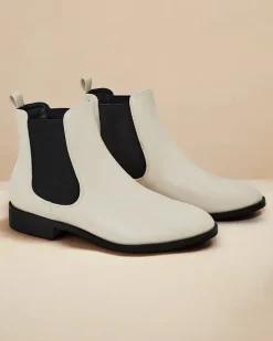 Discount Botki damskie Ronoli Botki Na Płaskim Obcasie|Nowość