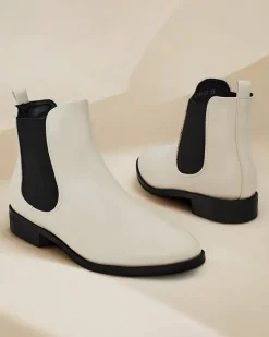 Discount Botki damskie Ronoli Botki Na Płaskim Obcasie|Nowość