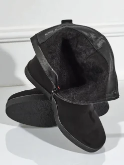 Online Botki damskie na koturnie Nerias Botki Z Delikatnym Ociepleniem|Botki Na Koturnie