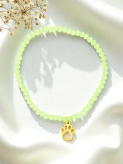 Bransoletka damska z zawieszką łapki Damskie Biżuteria