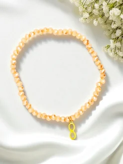 New Bransoletka damska z zawieszką nieskończoności Damskie Biżuteria