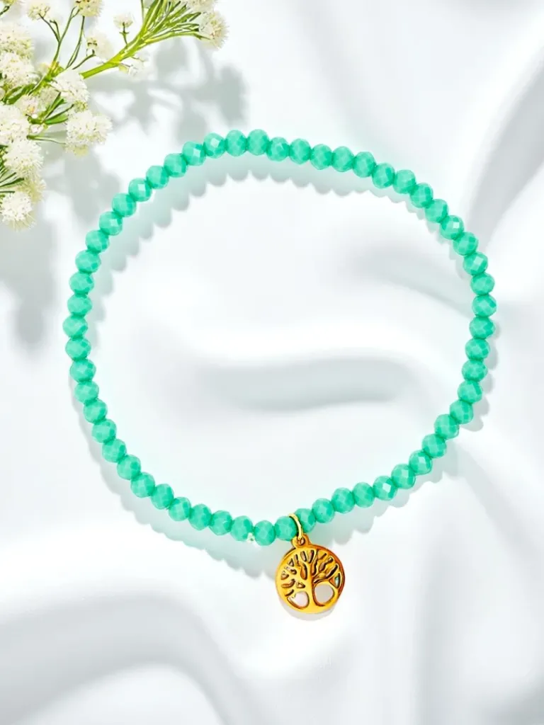 Bransoletka damska z zawieszką drzewa Damskie Biżuteria