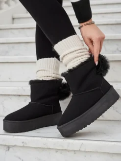 New Buty a'la śniegowce damskie w kolorze m Goroggo Śniegowce|Botki Z Delikatnym Ociepleniem