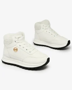 Buty sportowe damskie z ociepleniem w kolorze m Cerrto Damskie Ocieplane|Sneakersy